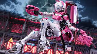 Lucky Cat CG01 Cyber Goddess Venus Arcee stop motion openning.