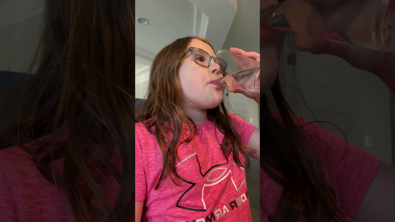I Started Choking On The Water At 1 Point Trend Video 1738