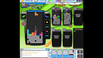 【Tetris Battle】 Arena - 4WIDE 250 lines with 15sec left (2017/6/2)