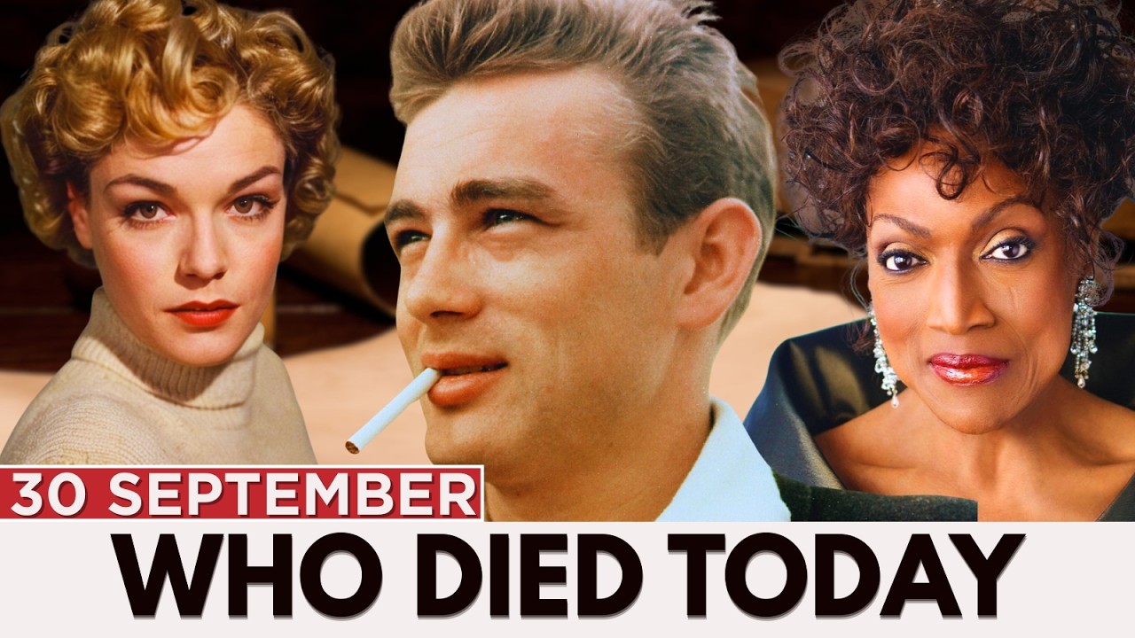 Кто умер сегодня | Известные люди, умершие в этот день 30 СЕНТЯБРЯ