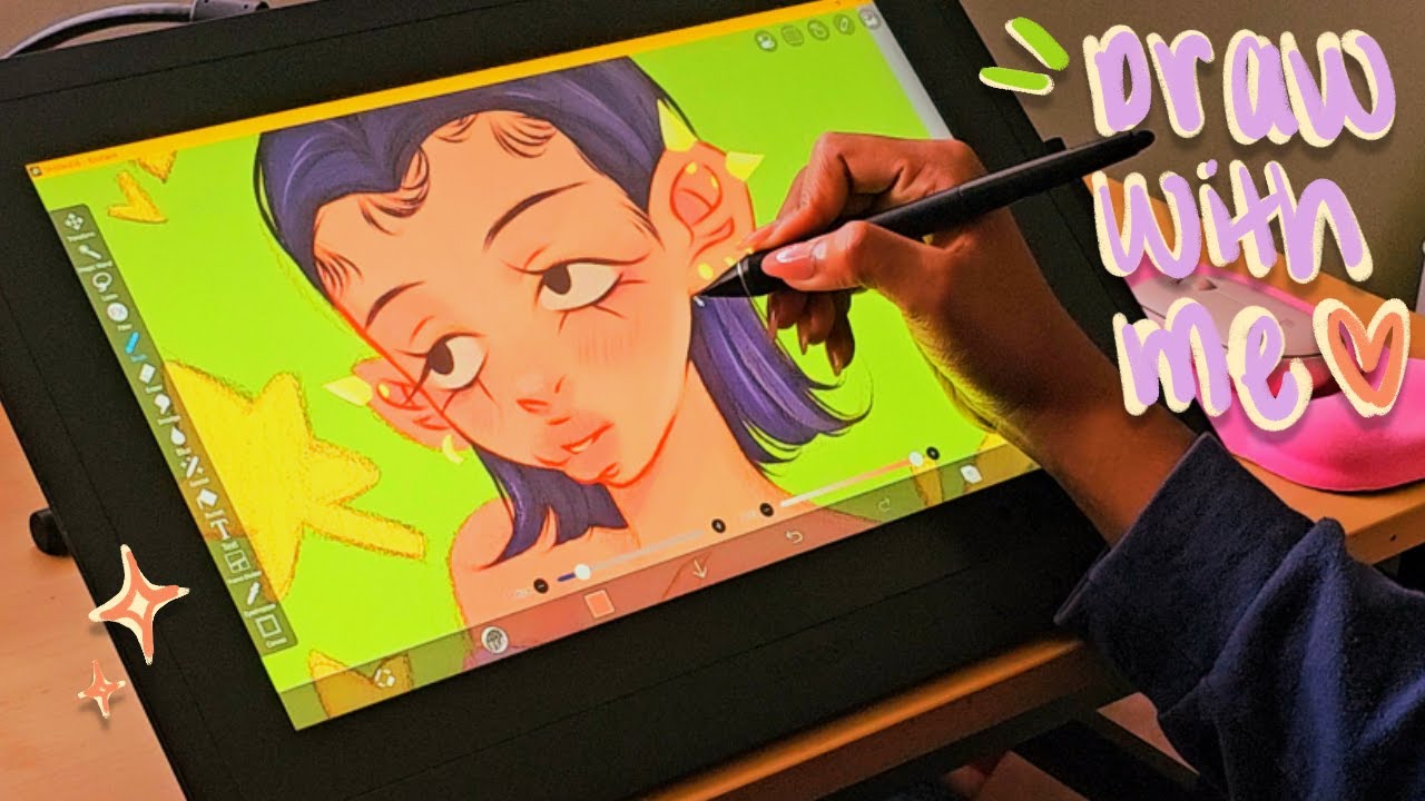 DRAW WITH ME | same face syndrome doesn't bother me... | Ibis Paint on ...