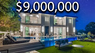 Touring A Luxurious Mega Mansion With A 2-Story Movie Theater!