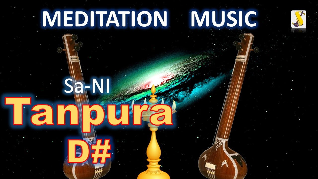 Relaxing Music Meditation Tanpura D Scale (Second Black) SaNi