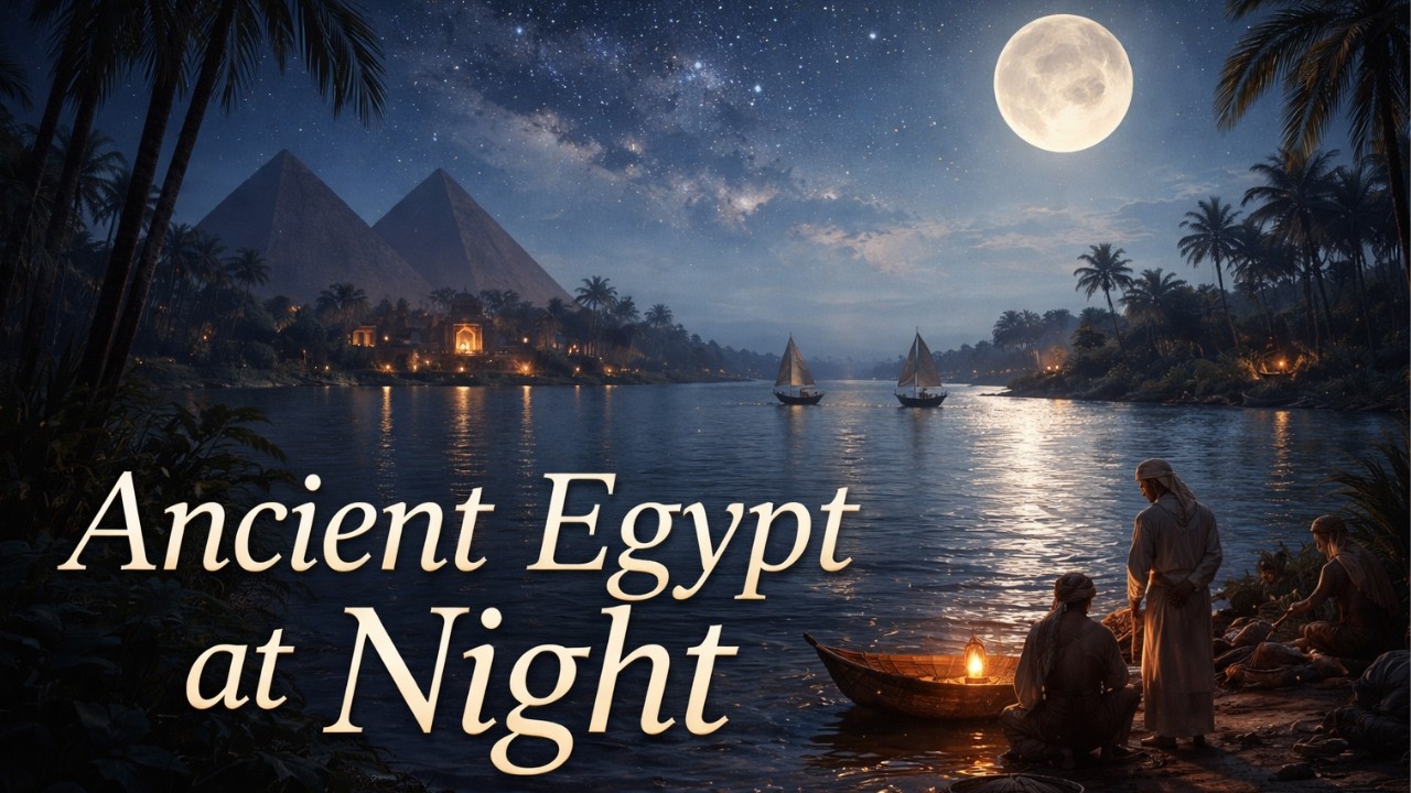 Life Along the Nile in Ancient Egypt | Relaxing History for Deep Sleep ...