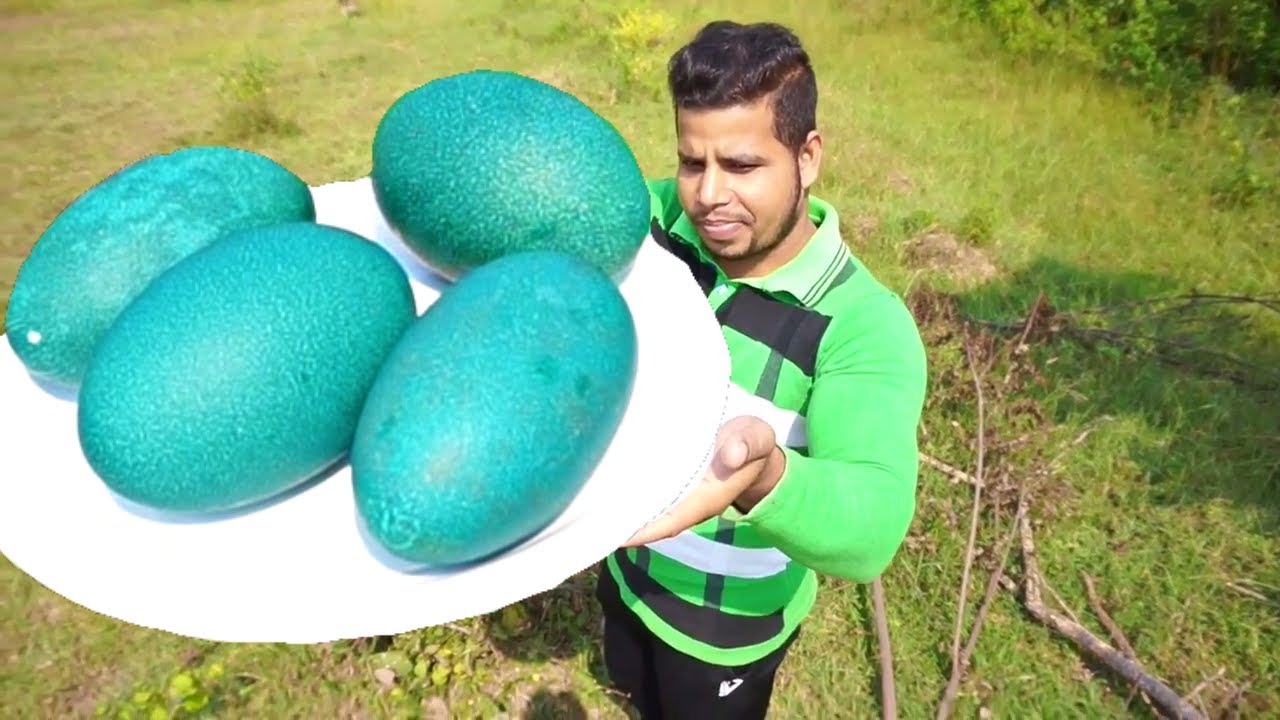 100 GREEN EGG EXPENSIVE BIG GREEN EGG COOKING EMU FOOD YouTube