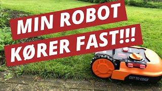 vest mulighed spin Off road hjul - Worx Landroid M500 - Sådan undgår du at køre fast med  robotplæneklipperen - YouTube