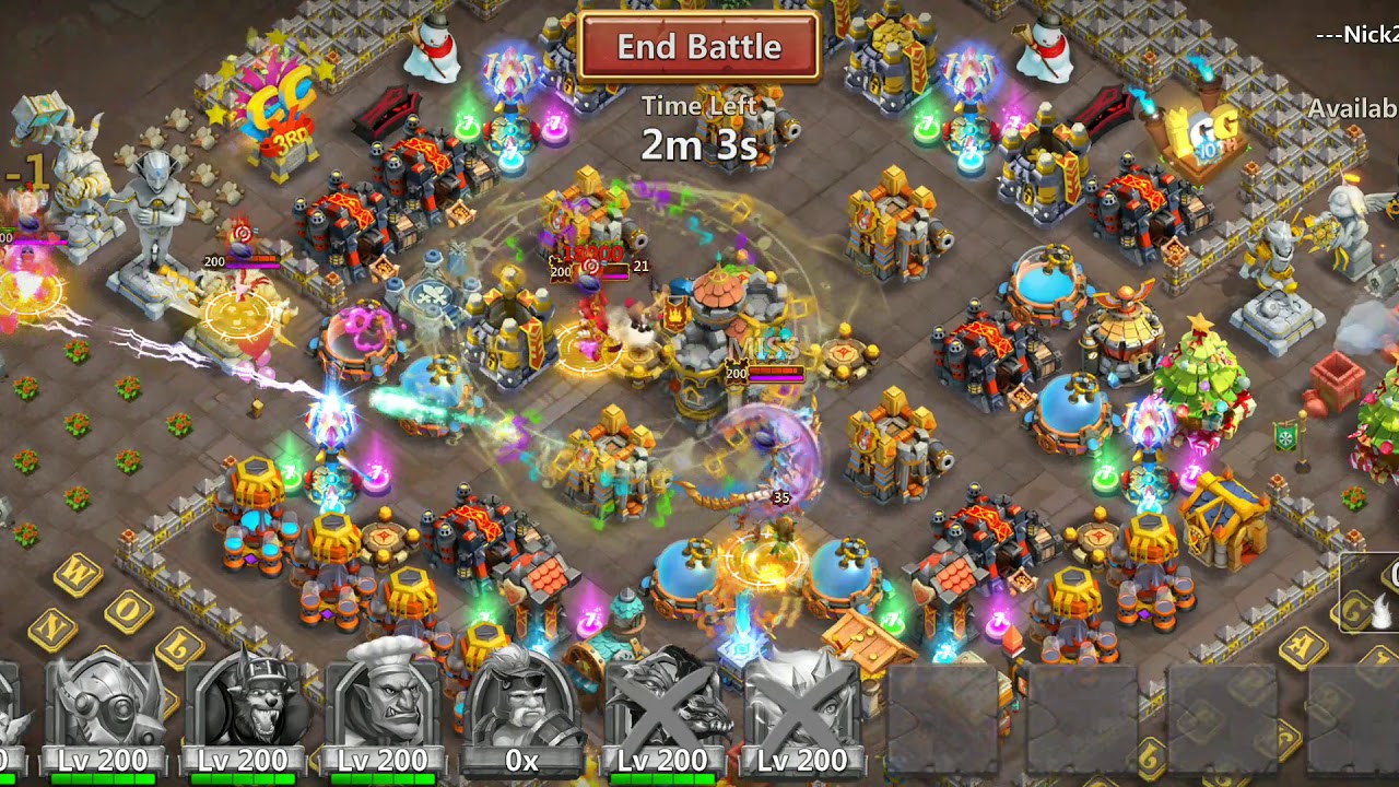 How to snipe and tank off Dove Keeper - Castle Clash