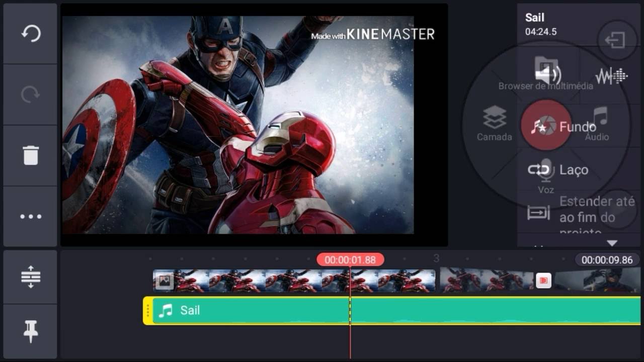 Como editar vídeos no kinemaster 2020