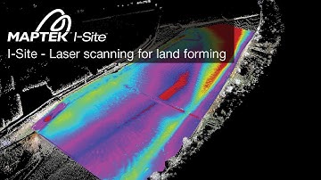 I-Site - Laser scanning for land forming