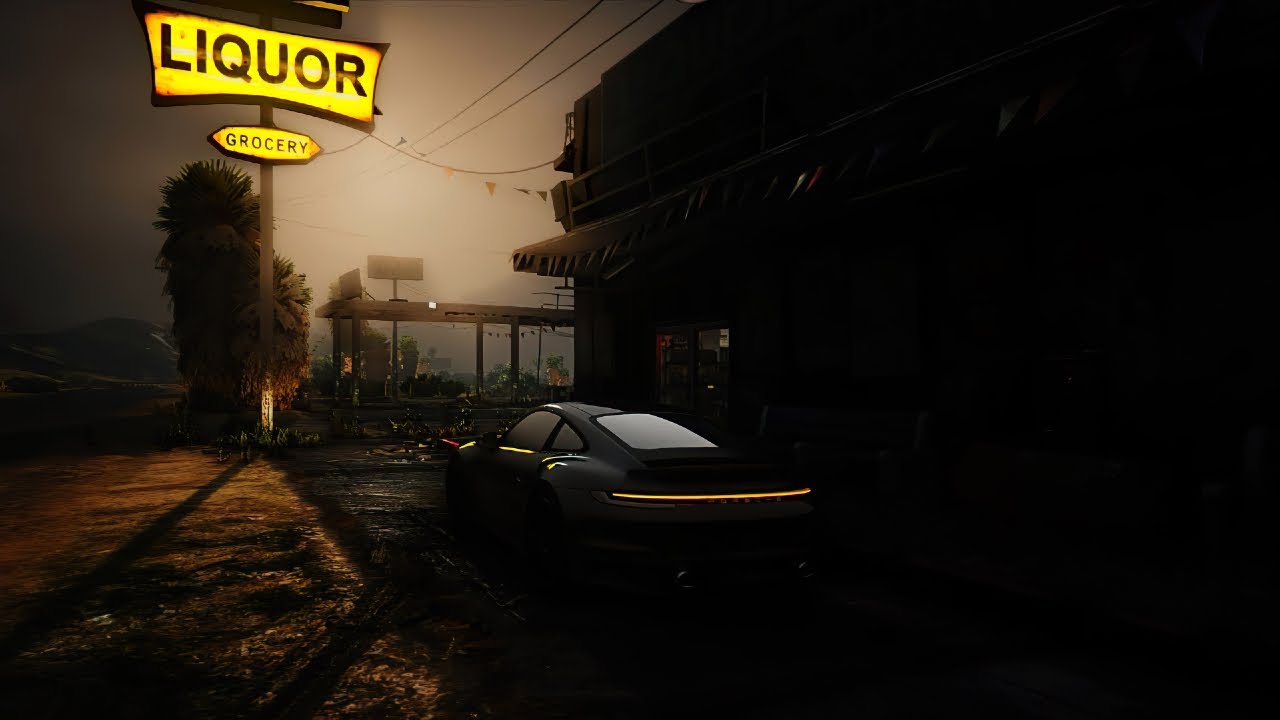 GTA 6 Level Graphics MOD with NaturalVision Evolved 2021 + N30N Cinematic Reshade Preset + RTGI 2021