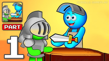 Sword Please - Gameplay Walkthrough Part 1 - Craft Your Legendary Blade (iOS, Android)