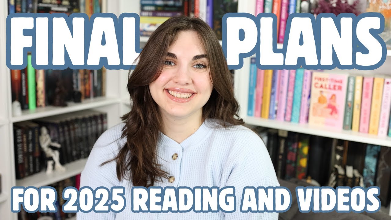 end of year book tag 📚 chatting about book and channel plans for the rest of 2025