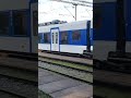 Stadler flirt train 6010 of Serbian railways waiting for departure from Pancevo Varos station