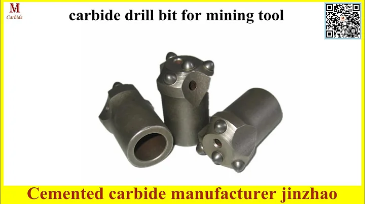 tungsten carbide drill bit black color  36mm  for mining tool