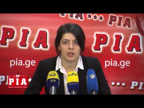 პრესკლუბის სტუმარი: ნინო კოპალეიშვილი 20.11.2015