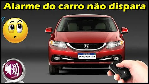 Como ativar o alarme?