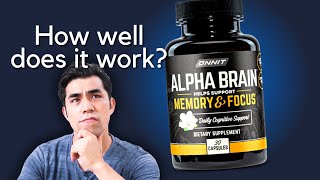 I Tried Alpha Brain Here s How It Went