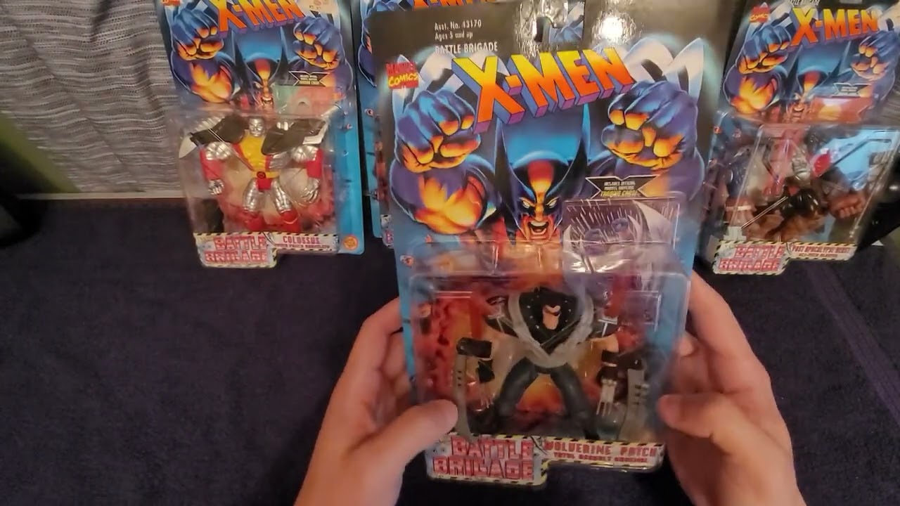 X-Men 96 Battle Brigade FS review (P.A. Beast, L. Deathstrike, Wolverine Patch, Colossus, Archangel}