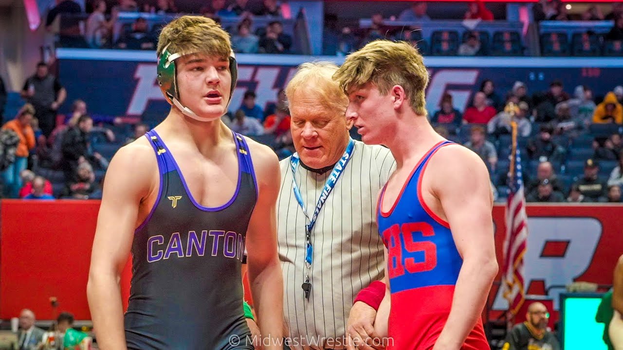 160 1A – Danny Murphy {G} of Canton IL vs. Jake Schwartz {R} of Carlinville IL