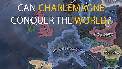 HOI4 Timelapse - What if the Frankish Empire never got divided and went for fascism in WW2?