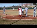 Cherry Creek baseball 2012 opening Day 1st HomeRun Griffin Jax