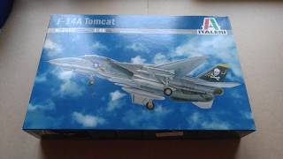 Italeri 1/48 Grumman F-14A Tomcat Box-Opening & Preview - Part 1 Italeri 1/48 Grumman F-14A Tomcat Box-Opening & Preview - Part 1