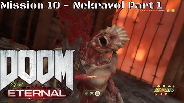 Doom Eternal Mission 10 - Nekravol Part 1 (PS4)