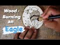 Eagle Pyrography! // Wood Burning a Traditional Eagle with the Colwood Super Pro 2
