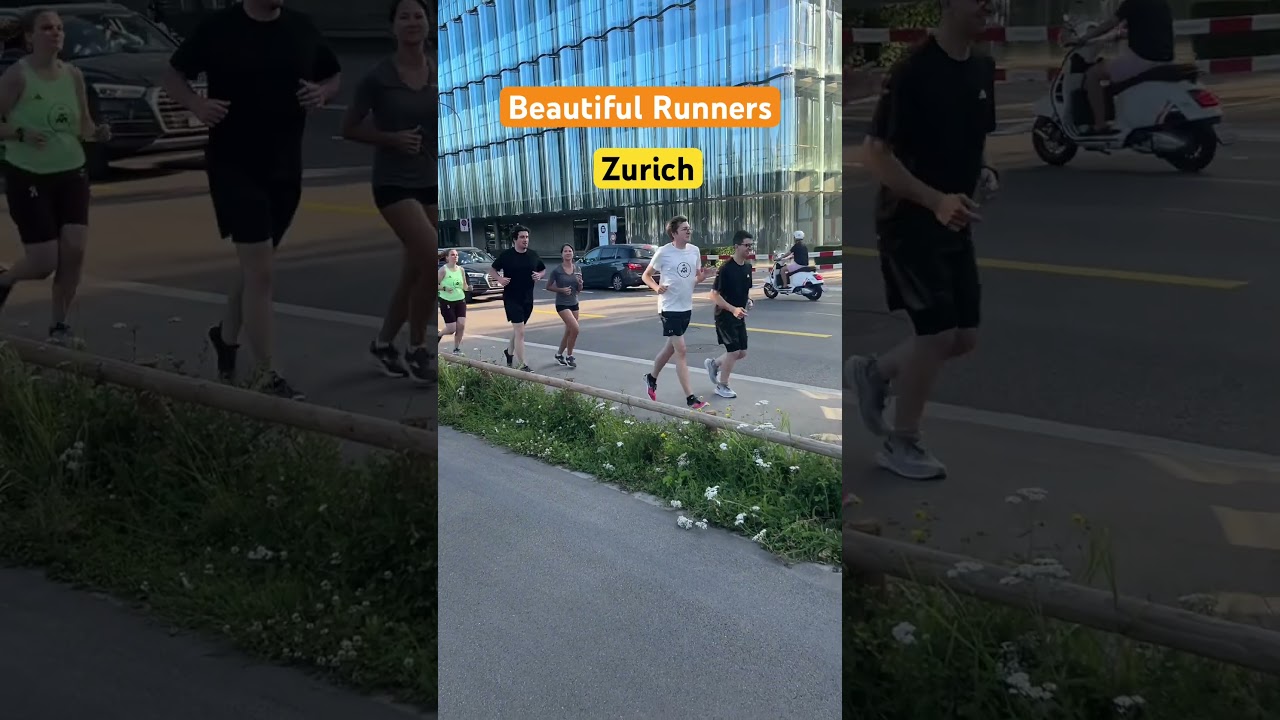 Runners @ Zurich || #zurich #swiss #europetravel #europe #runner #runners #running #motovlog #vlog