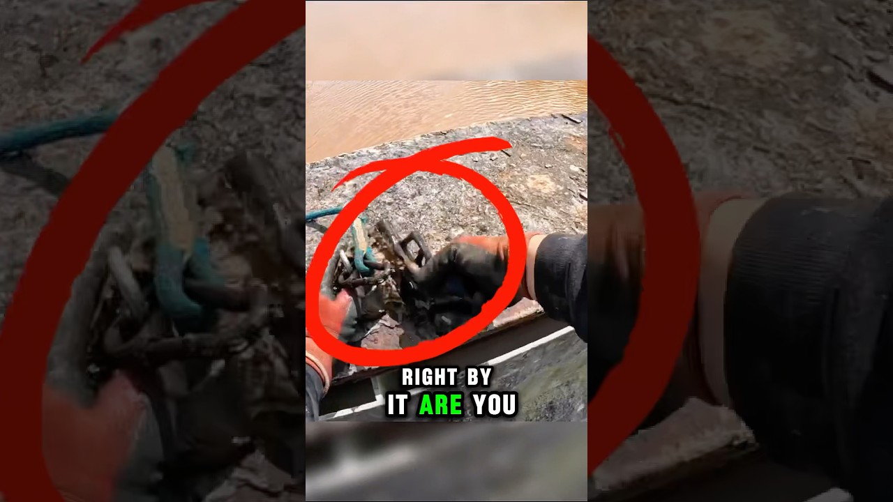 What did we just uncover magnet fishing….. 😳😲 