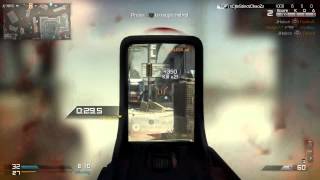 Call of Duty: Ghosts - TRACKER SIGHT MSBS (One burst wonder) GAMEPLAY 1080p HD Wealth