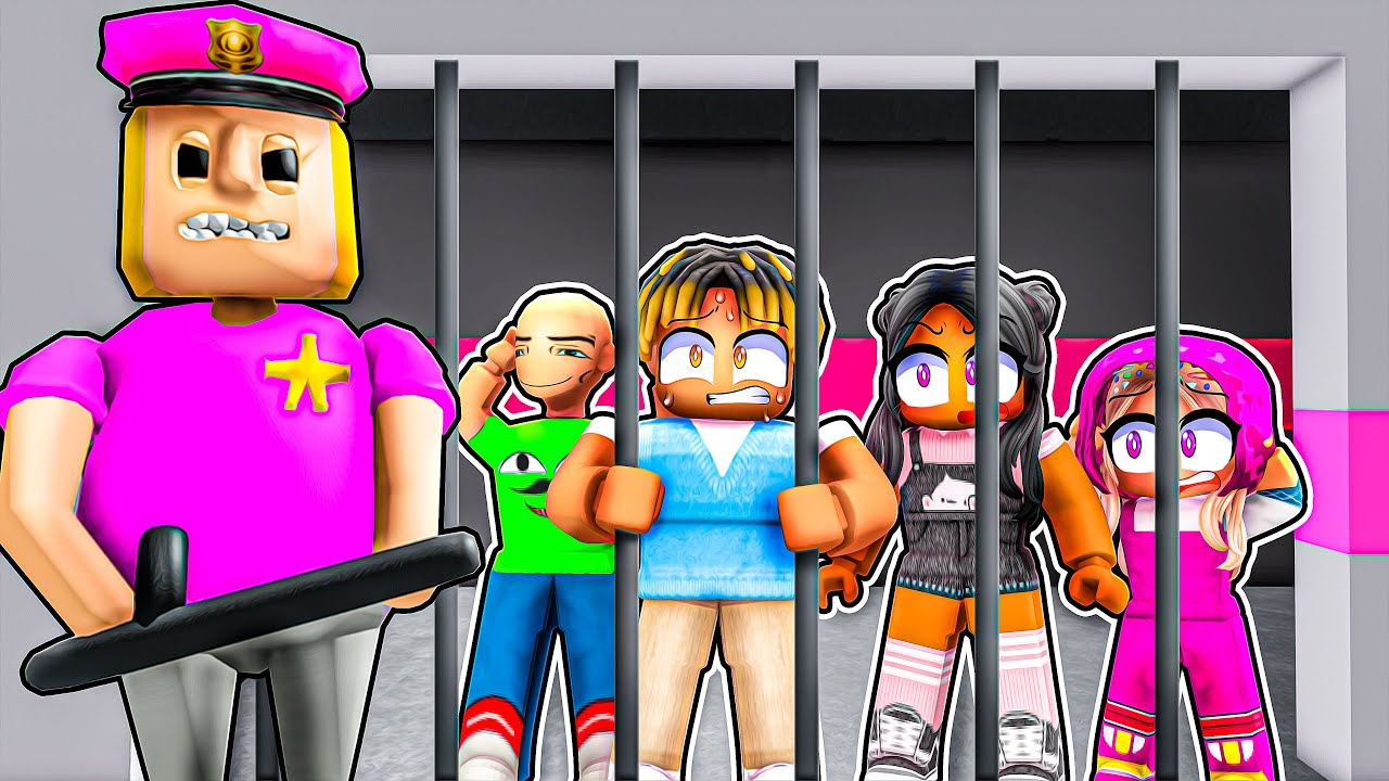 ESCAPE POLICE BARRY GIRL PRISON RUN OBBY PART 3 | Roblox - YouTube