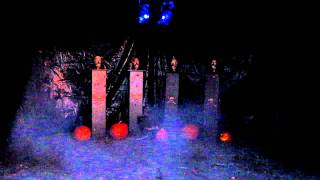 Halloween 2011 - 3-Axis Talking Skulls Singing This Is Halloween