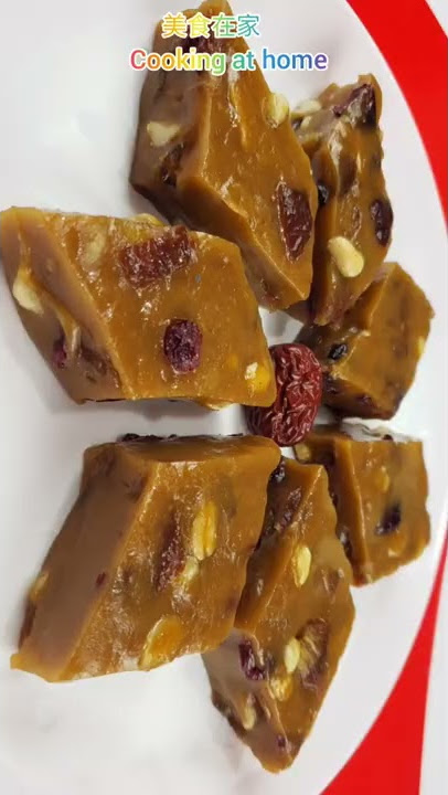 贺年年糕，软糯有嚼劲，一块比一块香，最简易做法。一个版本变化出不同口味年糕#Shorts