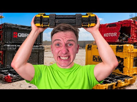 Ile wytrzymają skrzynki narzędziowe? DeWalt vs Keter vs Qbrick