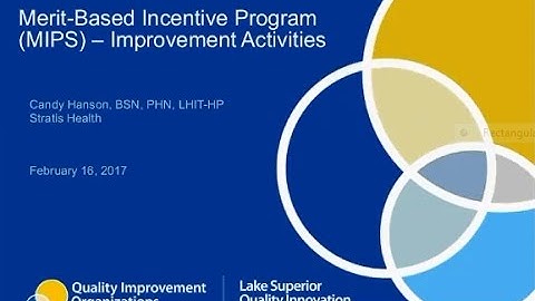 Understanding MACRA Quality Payment Program – MIPS, Improvement Activities