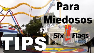 TIPS para tu PRIMERA VEZ en SIX FLAGS MÉXICO (Miedosos)