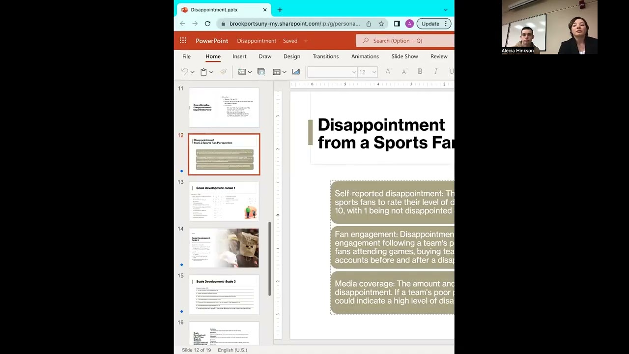 Disappointment From a Sports Fan Perspective