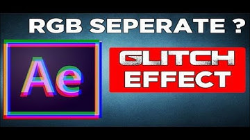 After Effects CC 2019 (Tutorial): RGB Split Effect (NO PLUGIN)