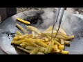 Картошка с сушеный мясом 🔥🪵🥔