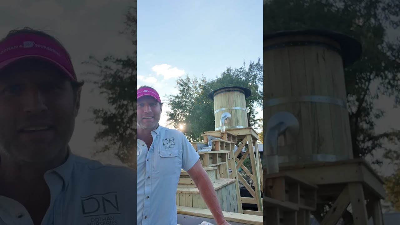 Treasure Tower at Dothan Nurseries! Gem & Crystal Mining and Sluicing!