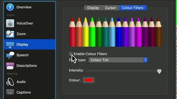How to set a red screen filter on Mac to block blue and green light at night – sleep & melatonin