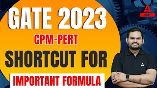 CPM PERT Important Formula for GATE 2023 Exam | Mechanical and Civil Engineering | By Mukesh Sir screenshot 4