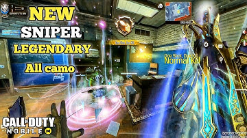 XPR 50 BROKEN WILL "NUEVO SNIPER LEGENDARIO" COD | Leaks CODM S6 🤯 TODOS LOS CAMUFLAJES 🤯 GAMEPLAY