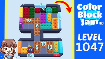 Color Block Jam Level 1047 Solution Walkthrough