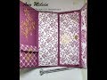 Beautiful Triple Fold Out Note Book Folder