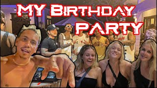 Acara ulang tahun ku paling seru #bali #bule #anakpandai #birthday