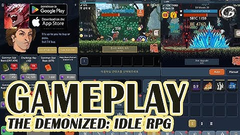 THE DEMONIZED: IDLE RPG GAMEPLAY - MOBILE GAME (ANDROID/IOS)