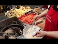 22년경력!!!분식맛집 왕튀김집!!!떡복이, 튀김[고추,야채,깻잎,오징어,김말이,계란,고구마]/(korean various fried)/Korea street food