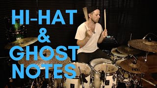 картинка: Работа на Hi-Hat и Ghost ноты! Важно знать! Уроки от Drumschool №1